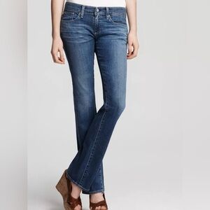 AG Adriano Goldschmied Womens Jeans 27 Tomboy Boyfriend Fit Medium Wash Straight